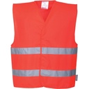 C474 Hi-Vis Two Band Vest