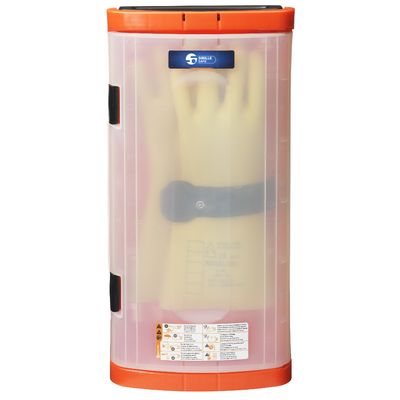 RGX-BGT Plastic Ασφάλεια Προστατευτικά γάντια εργασίας Case With Window Delivered With Talc Bottle