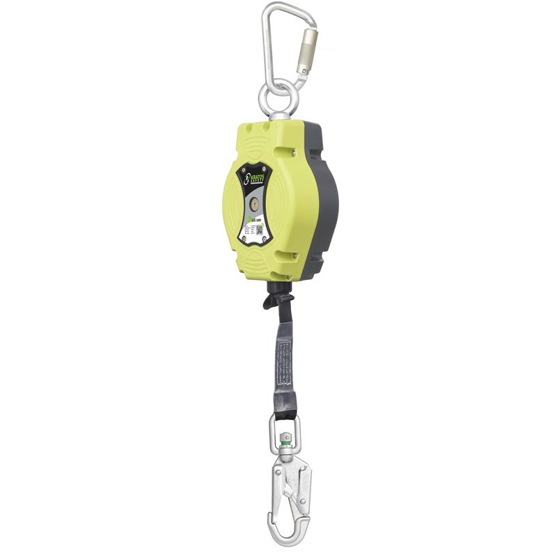 FA20504 B HELIXON Αναιρέσιμος αναστολέας πτώσης, Κατακόρυφη χρήση μόνο