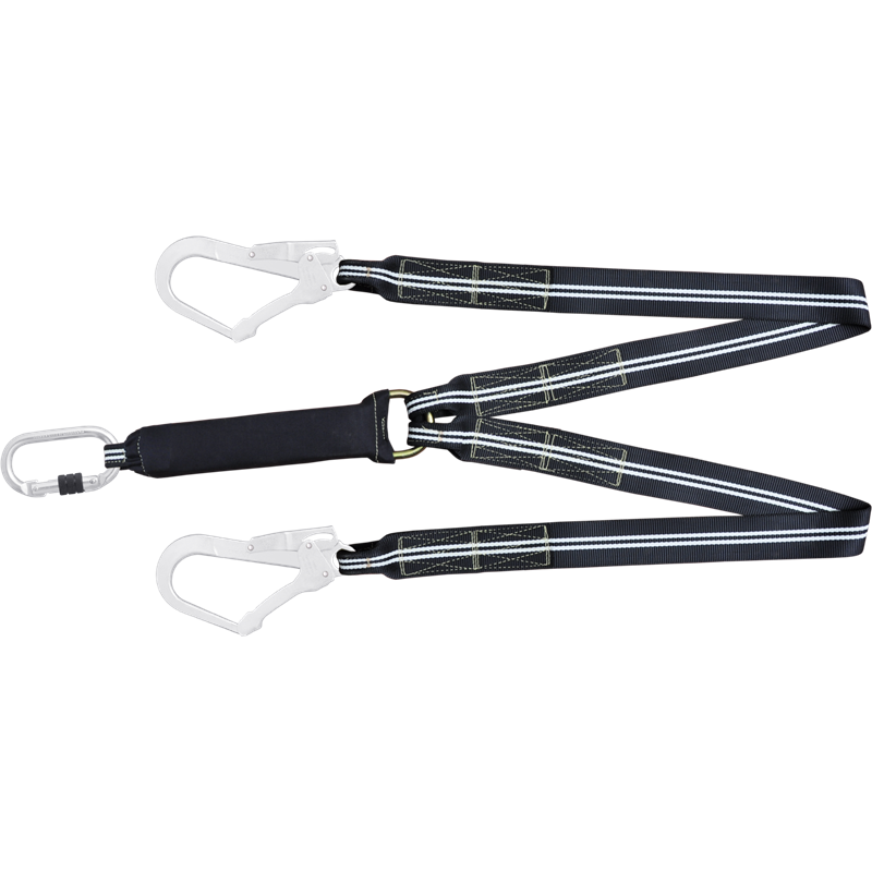 FA30402 FIREFREE Double Energy absorbing twin webbing lanyards