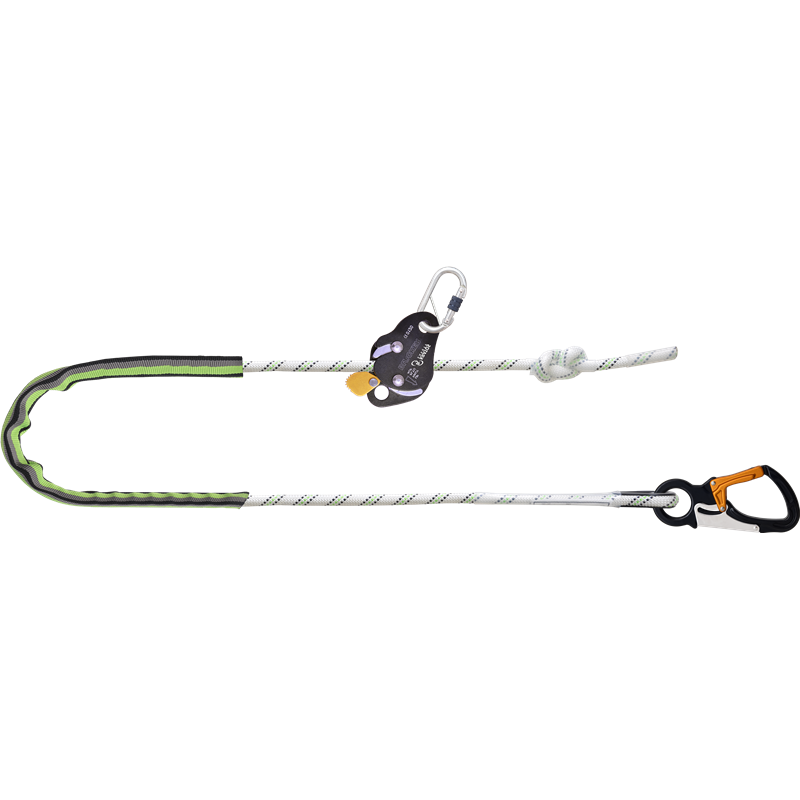 FA40906 VYSKA Kernmantle Work positioning lanyard with a rope grab adjuster