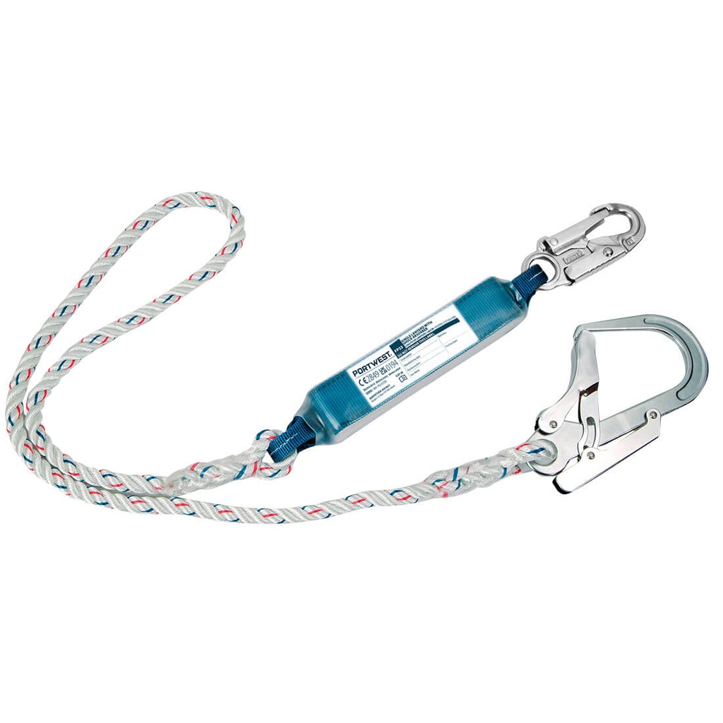 FP23 Single Lanyard With Shock Absorber