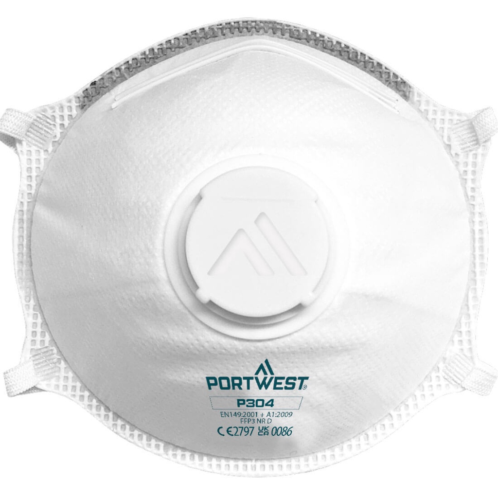 P304 Μάσκα Αναπνοής FFP3 με Βαλβίδα Dolomite Light Cup 