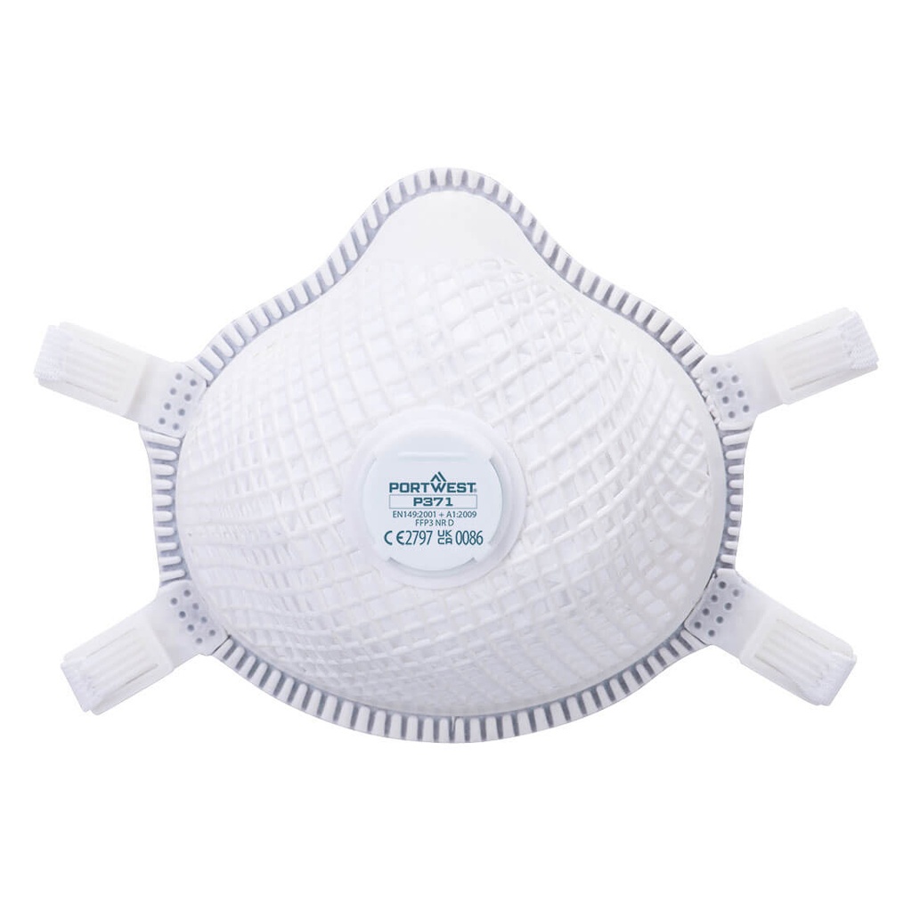 P371 ERGONET FFP3 Μάσκα με Βαλβίδα Dolomite