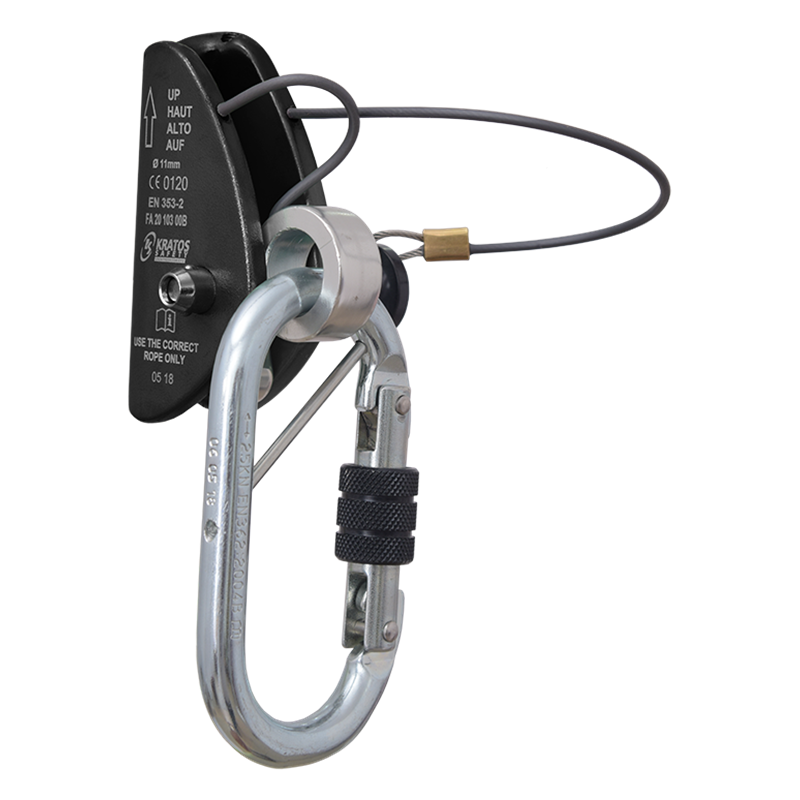 FA2010300B LOREL Compact Fall Arrester μόνο για χρήση σε σχοινί πυρήνα πολυαμιδίου 11mm