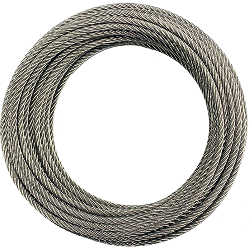 FA2020099 Stainless Steel Wire Rope 8mm 7x19  (price by mtr)