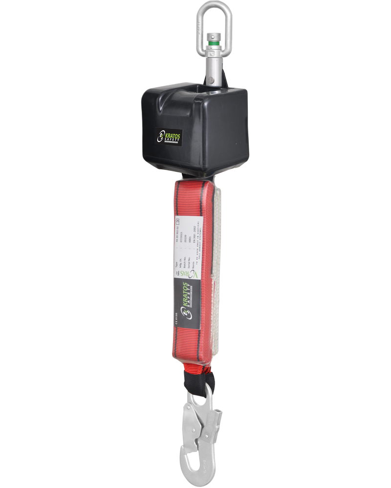 FA2030202 VORAS F2 Retractable fall arrester in webbing 2m, Factor 2
