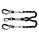 FA30100020 Energy absorber forked expandable webbing lanyard