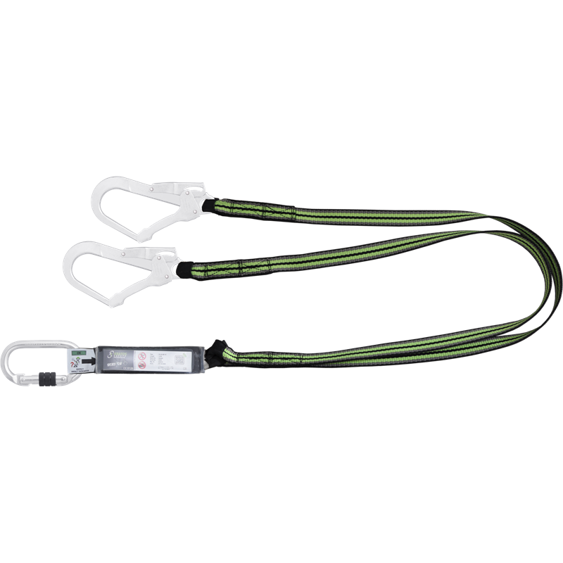 FA3040018 Forked energy absorber webbing lanyards