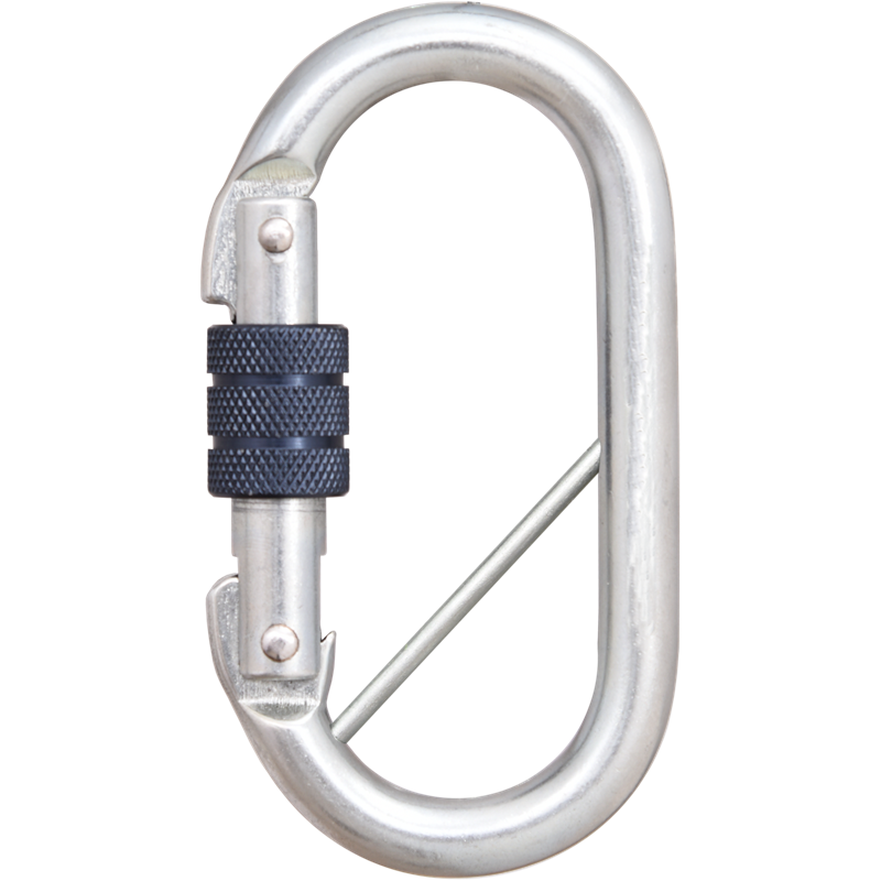 FA5010217 Screw lock Steel karabiner with Captive Pin