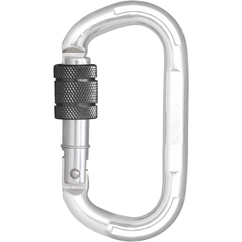 FA5010715B Καραμπίνερ με βίδες αλουμινίου - τύπου κλειδαριάς