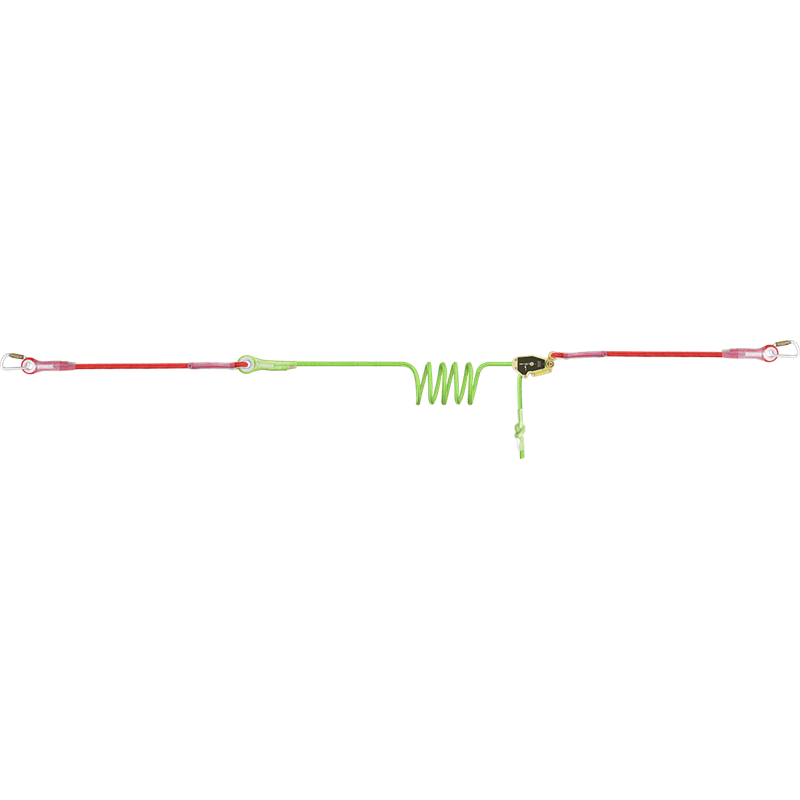 FA6000703 POST LINE - 2 User Horizontal Temporary Lifeline, max. length 14 m, for ISO container