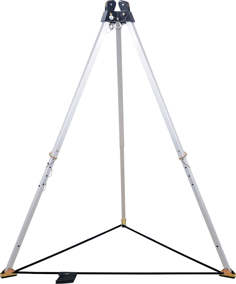 FA6010100 ATEX Tripod 7 ft. with double head mounted pulleys
