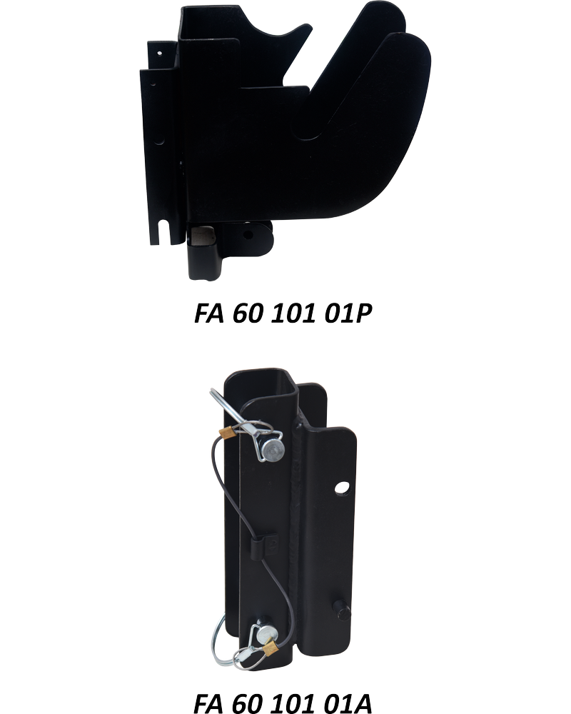 FA6010101 Tripod mounting brackets set for fall arresters with integrated rescue winch