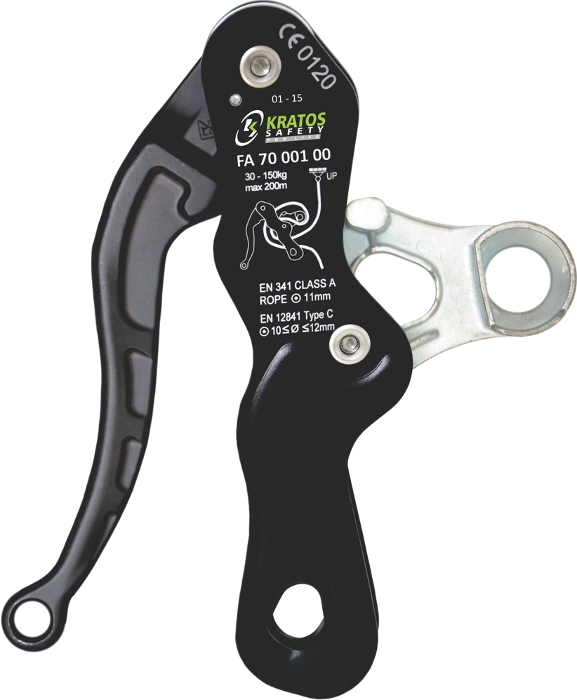 FA7000100 Grip Descender για σχοινί kernmantle με σύστημα αυτοφρεναρίσματος
