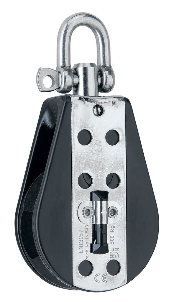 IN1549SSP 76 mm Classic Hexaratchet® Single Pulley - Swivel