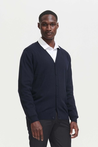[90011] 90011 GOLDEN MEN Cardigan Tricot 49% Cotton 49% Acrylic 2% Polyamide