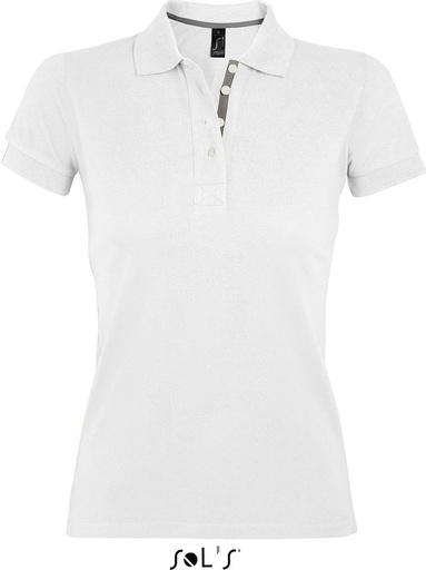 [00575] 00575 PORTLAND WOMEN Polo shirt Piqué 100% Cotton Combed