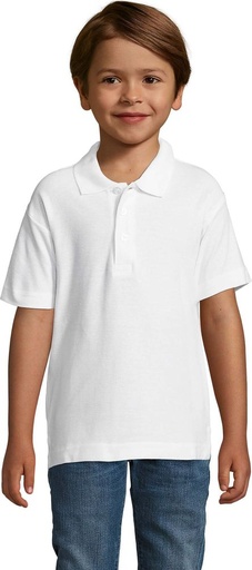 [11344] 11344 SUMMER II KIDS Polo shirt Piqué 100% Cotton