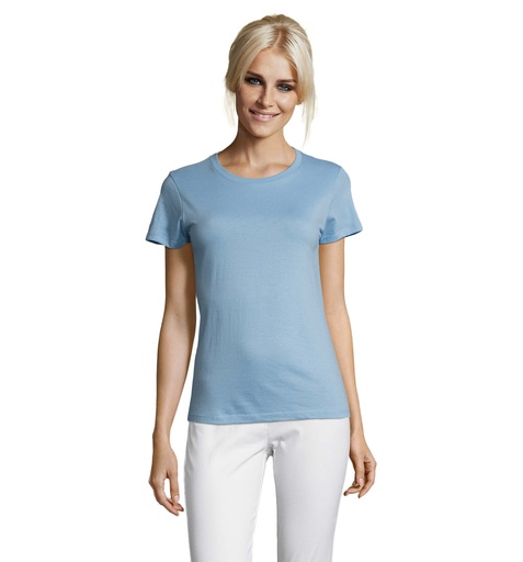 [01825] 01825 REGENT WOMEN T-Shirt Cotton 100% Cotton