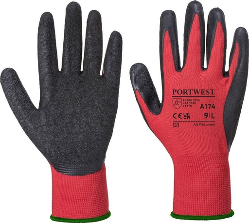 [A174] A174 Flex Grip Latex Glove