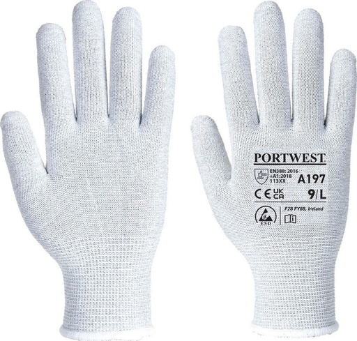 [A197] A197 Antistatic ESD Shell Glove