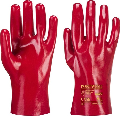 [A427RERXL] A427 PVC Γάντια εργασίας ασφαλείας