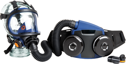 [H06-7110] SR 700/SR 200/SR 551 Fan unit with Full face mask, Belt, harness and hose of rubber