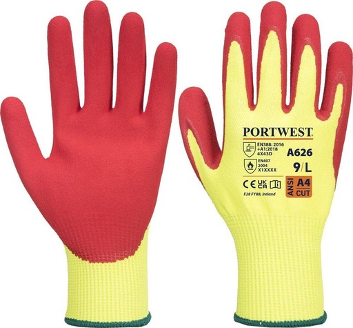 [A626] A626 Vis-Tex HR Cut Nitrile Glove, Cut (D)