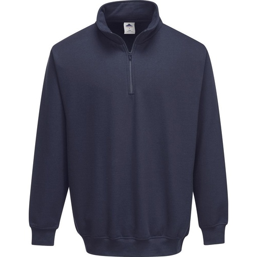 [B309] B309 Sorrento Zip Neck Sweatshirt