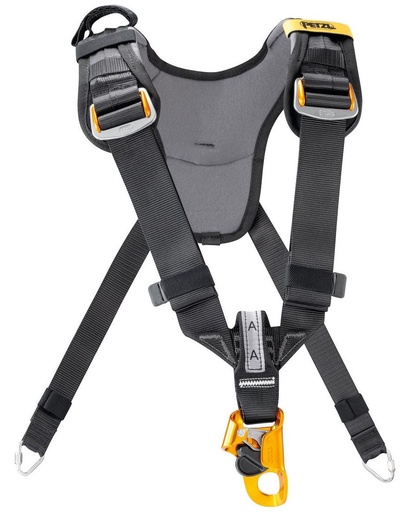 [C081] C081 TOP CROLL® Chest harness for seat harness, with integrated CROLL ventral rope clamp