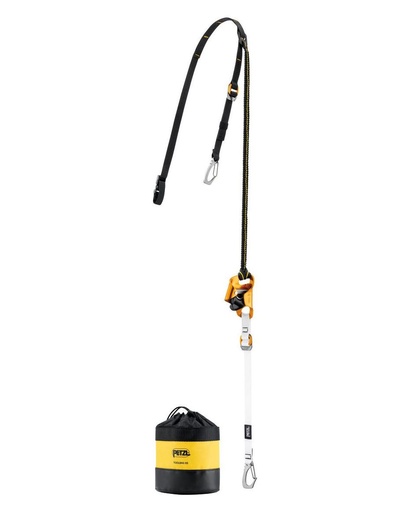 [D022EA00] D022EA00 KNEE ASCENT CLIP Ascender assembly with connector for boot for single rope ascents