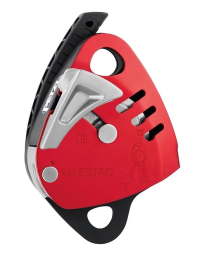 [D024BA00] D024BA00 MAESTRO® L Descender with integrated progress-capture pulley for loads up to 280 kg