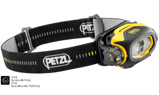[E78BHB 2] PIXA® 2 Headlamp for use in ATEX explosive environments, suitable for proximity lighting and movement. 80 lumens