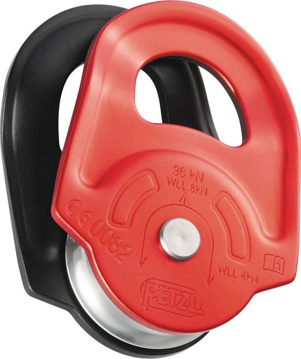 [P50A] P50A RESCUE High-strength pulley with swinging side plates