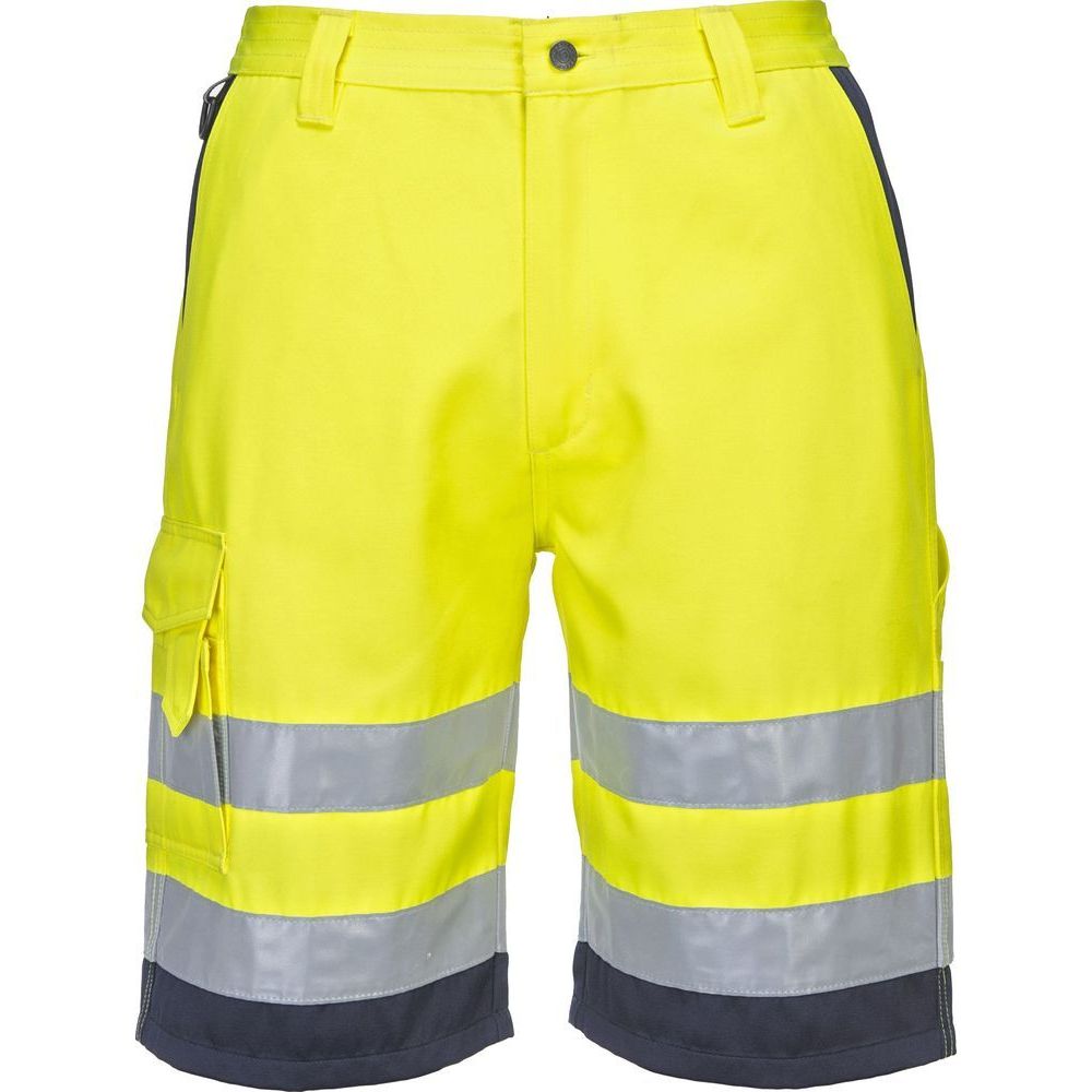 E043 Hi-Vis Poly/Cotton Shorts | Safety Shop