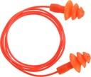EP04 Чепови за уши со врвка TPR за повеќекратна употреба (50пара)