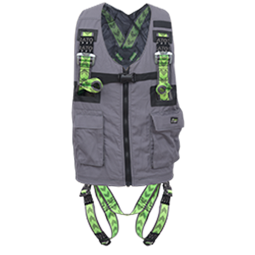 [FA1030100] FA1030100 Full body harness with work vest (2)