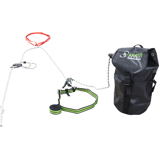 [FA20113] FA20113 2-in-1 Sliding fall arrest system with pre-incorporated evacuation feature