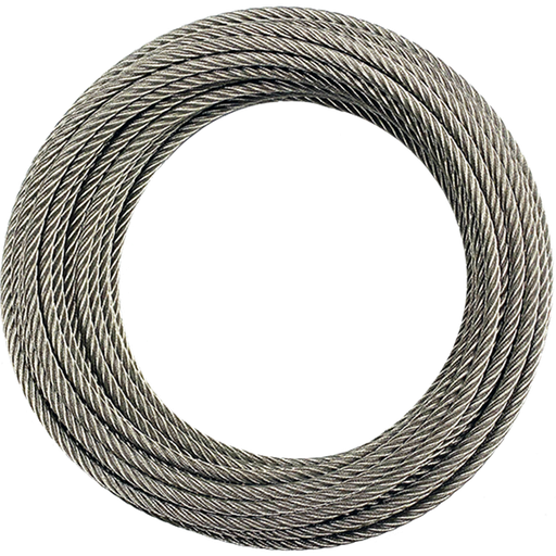 [FA2020098] FA2020098 First metre of wire rope with thimble and U-Bolt
