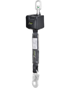FA2030102 VORAS Αναδιπλούμενος αναστολέας πτώσης σε πλέγμα (2,5 m) με ατσάλινο γάντζο κουμπώματος FA5020217