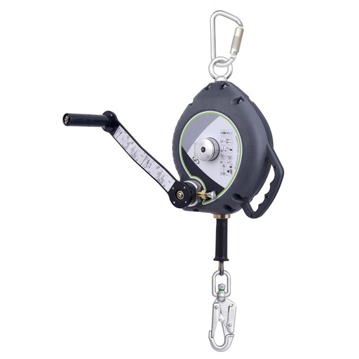 [FA20401S] FA20401 S KALYPSO ATEX Stainless Steel Retractable fall arrester with rescue winch