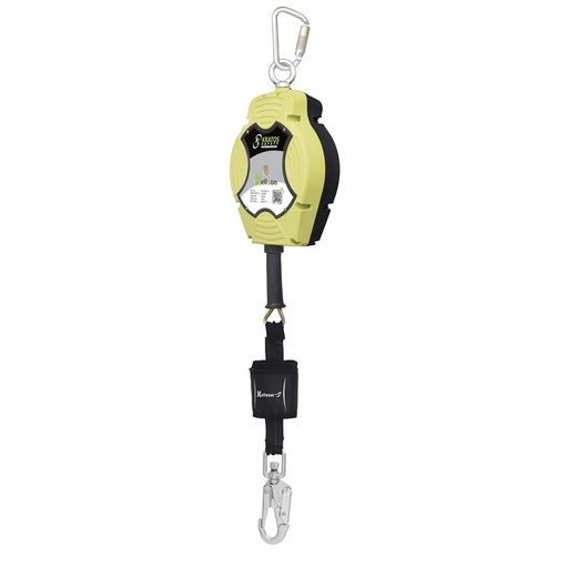 FA20402 HELIXON-S Galvanized Steel Retractable fall arrester, Sharp edge