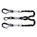 FA30100020 Energy absorber forked expandable webbing lanyard