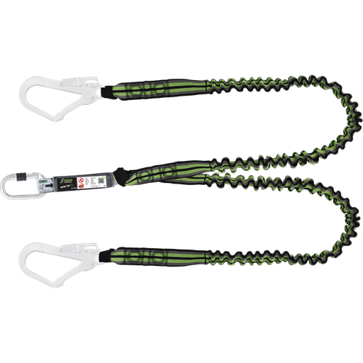 [FA3080015] FA 30 800 15 Forked energy absorber expandable webbing lanyards