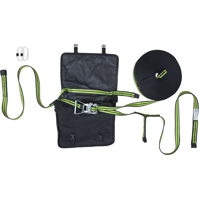 FA6000700 ECO LINE Horizontal webbing temporary lifeline for 2 users ...