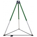 FA6010200 ATEX Tripod 10 ft. with double head mounted pulleys