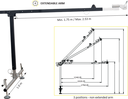 FA6010600 EasySafeWay 2 Pole hoist for confined space entry, retrieval and rescue