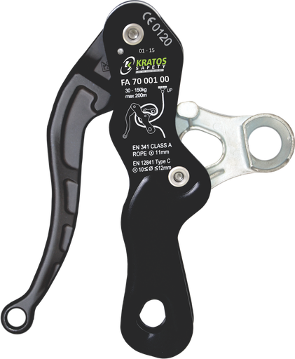 [FA7000100] FA7000100 Grip Descender for kernmantle rope with Self Braking System