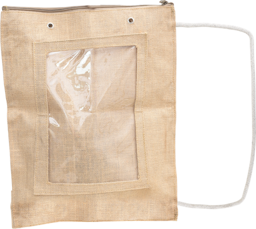 [FA9013116] FA9013116 Τσάντα από γιούτα με μικρό σχοινί μεταφοράς